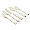 Cambridge Silversmiths Gilda Champagne Satin 20 Piece Flatware Set In Champagne