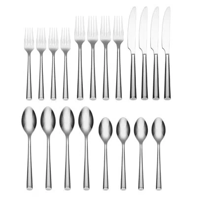 Cambridge Silversmiths Gilda Mirror 20-piece Flatware Set