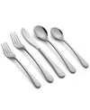 Cambridge Silversmiths Xyla Mirror Flatware Set, 20 Piece In Silver-tone