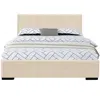 Camden Isle Abbey Platform Bed, Beige, Full/ Beige In Neutral