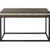 Camden Isle Bailey Console Table In Brown