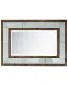 Camden Isle Bailey Wall Mirror In Brown