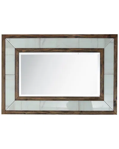 Camden Isle Bailey Wall Mirror In Brown