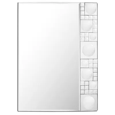 Camden Isle Bubbles Geometric Mirror