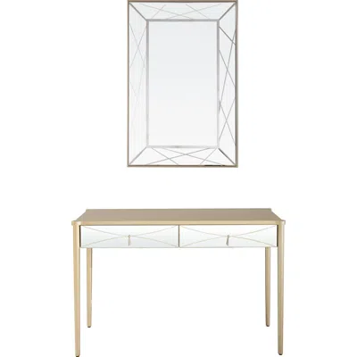 Camden Isle Insley Wall Mirror And Console