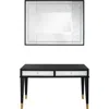 Camden Isle Makalu Wall Mirror And Console Table