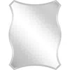 Camden Isle Merritt Wall Mirror In Silver