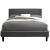 Camden Isle Monticello Platform Bed, Queen, Gray/ Grey In Gray