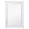 Camden Isle Mosaic Tiled Frame Mirror In White