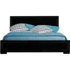 Camden Isle Oxford Platform Bed, Black, Twin/ Black In Black
