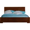 Camden Isle Oxford Platform Bed, Walnut, Full/ Walnut