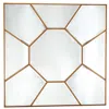 Camden Isle Sunflower Mirror In Brown