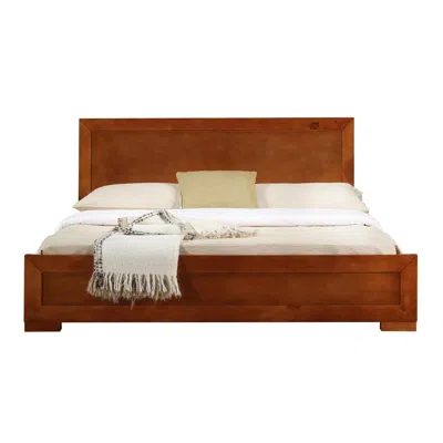 Camden Isle Trent Wooden Platform Bed In Cherry, Twin/ Cherry