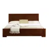 Camden Isle Trent Wooden Platform Bed In Walnut, Twin/ Walnut