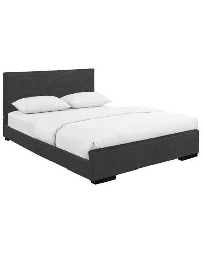 Camden Isle S Hindes Upholstered Platform Bed In Grey