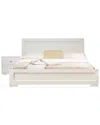 Camden Isle S Trent Wooden Platform Bed In White