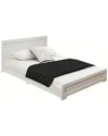 Camden Isle S Trent Wooden Platform Bed In White