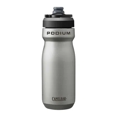 Camelbak Podium Insulated Steel 0.53l Grey Bottle In Gray