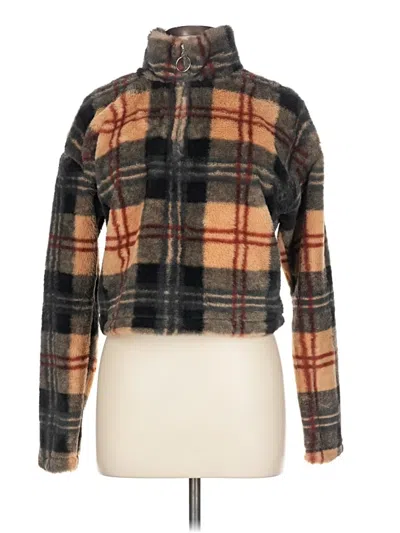 Pre-owned Camellia Cardigan Sweater In Brown