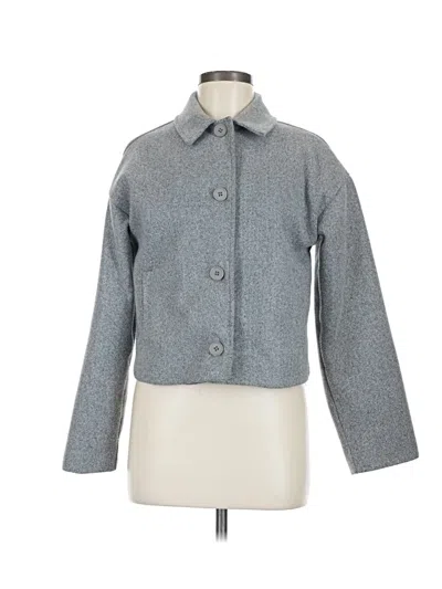 Pre-owned Camellia Jacket In Gray