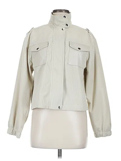 Pre-owned Camellia Jacket In White