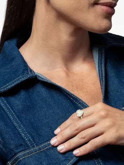 Cameo & Beyond 天使缀饰戒指 In Gold