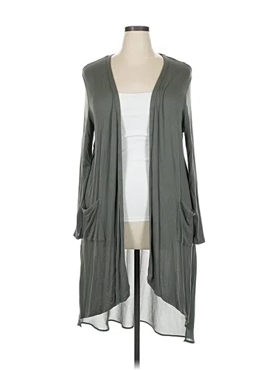 Pre-owned Cameo Appearance Kimono In Gray
