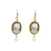 Cameo-italiano Earrings Woman Cameo Italiano Fatcam In Multi