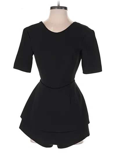 Pre-owned Cameo Romper In Black