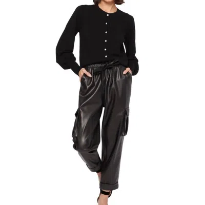 Cami Nyc Addy Vegan Leather Pant In Black