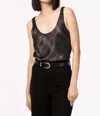 Cami Nyc Andressa Cami In Gray Snake In Grey