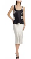 Cami Nyc Andressa Floral Cami In Black Botanical In Black