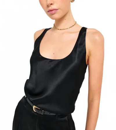 Cami Nyc Andressa Silk Camisole In Black