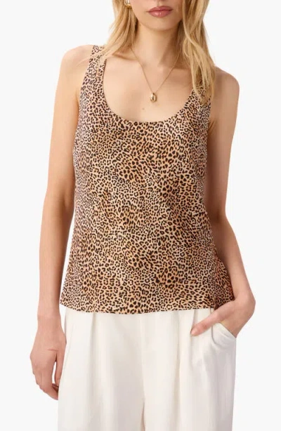 Cami Nyc Andressa Silk Shell In Brown
