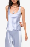 Cami Nyc Andressa Silk Shell In Sea Spray