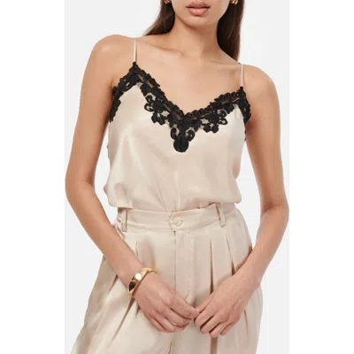 Cami Nyc Andria Lace Trim Camisole In Cannoli