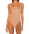 Cami Nyc April Sleeveless Bodysuit In Cortado In Orange