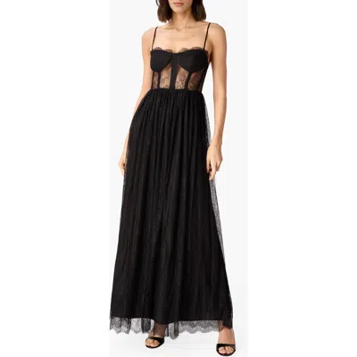 Cami Nyc Archer Lace Maxi Dress In Black
