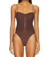 Cami Nyc Arlette Bodysuit In Java In Multi