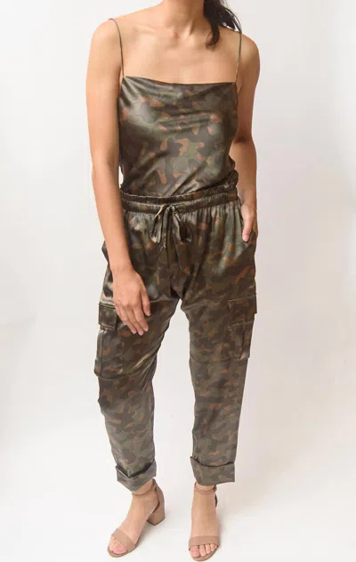Cami Nyc Axel Bodysuit In Camo In Multi