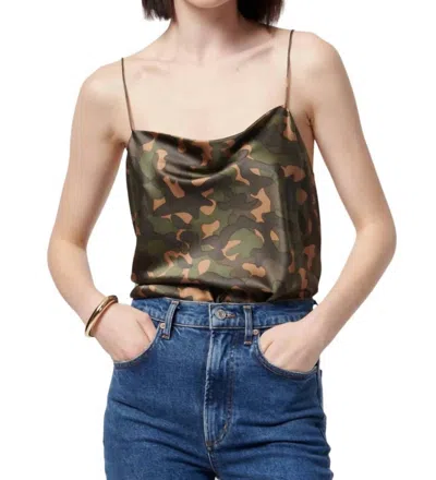 Cami Nyc Axel Bodysuit In Camo Teddy In Multi