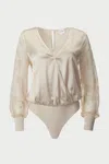 Cami Nyc Bette Bodysuit In Oat In Neutral
