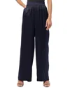 Cami Nyc Bleecker Stripe Silk Pants In Navy