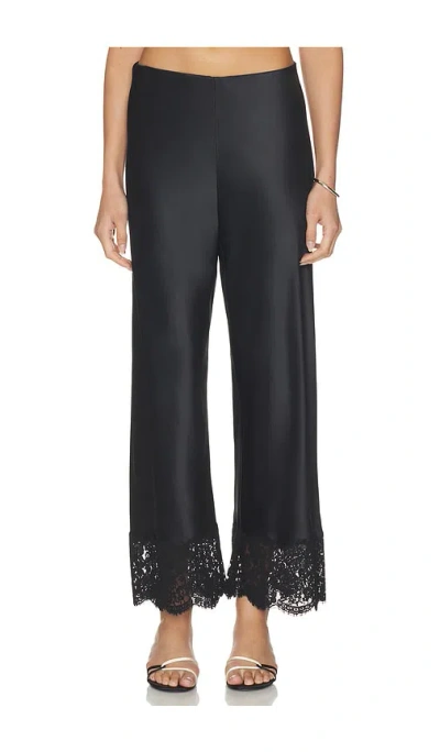 Cami Nyc Bristol Lace Pant In Black