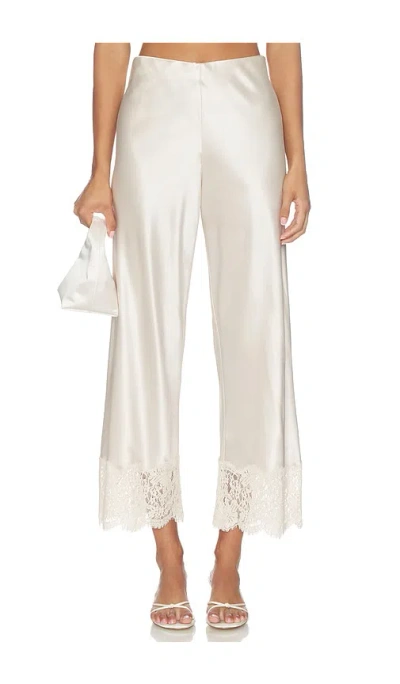 Cami Nyc Bristol Lace Pant In Neutral