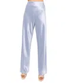 Cami Nyc Bristol Satin Pants In Sea Spray
