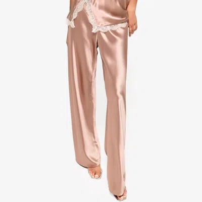 Cami Nyc Bristol Satin Pull-on Pants In Mink