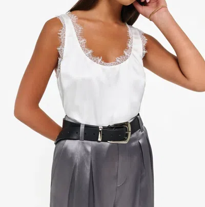 Cami Nyc Britney Cami In White In Multi