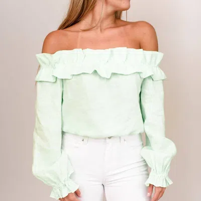 Cami Nyc Cala Top In Neo Mint In Multi