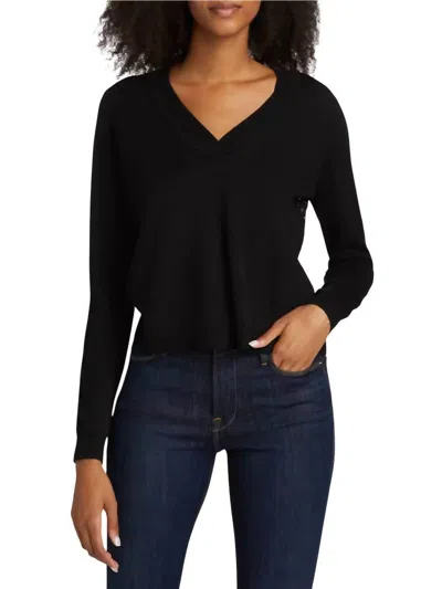 Cami Nyc Camden Lace Sweater In Black
